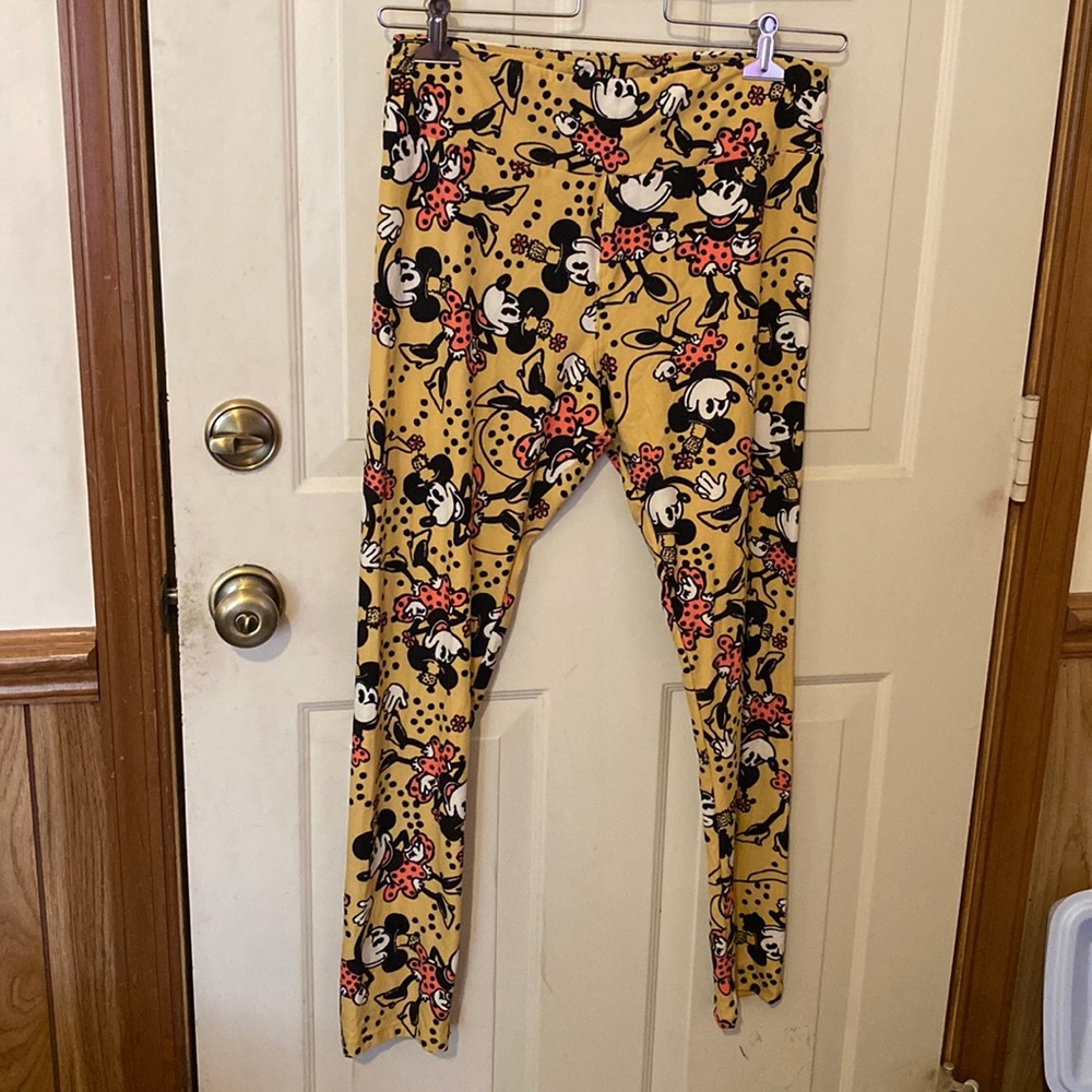 LuLaRoe Leggings Disney Minnie Mouse T & C NWOT